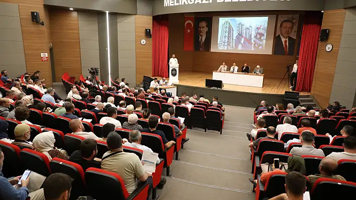 Melikgazi'de ihaleye çıkan 31 daire sahiplerini buldu!