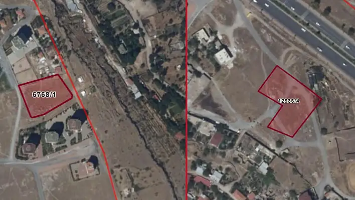 Melikgazi'de iki arsa satışa çıktı!