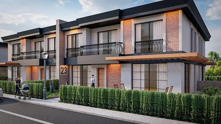 Melikgazi'de parmakla gösterilen proje: 120 adet bahçeli ev için geri sayım sürüyor!