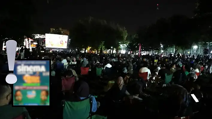 Melikgazi'de ücretsiz sinema günleri devam ediyor – Sıradaki mahalle belli oldu!