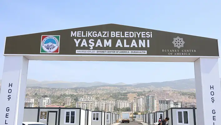 Melikgazi'de yeni yaşam alanı