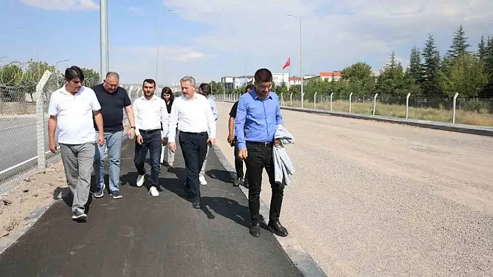 Melikgazi'den Trafiği Rahatlatacak Yeni Yol