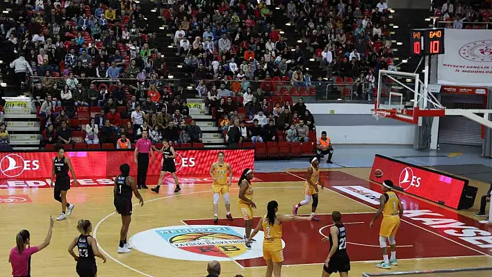 Melikgazi Kayseri Basketbol Takımı, Rize'yi mağlup etti