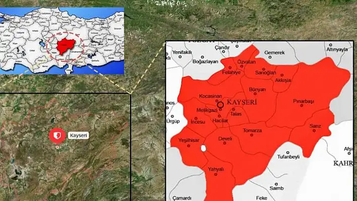 Melikgazi, Kocasinan, Talas, Hacılar... - Kayseri ilçelerinin eski isimlerini biliyor muydunuz?