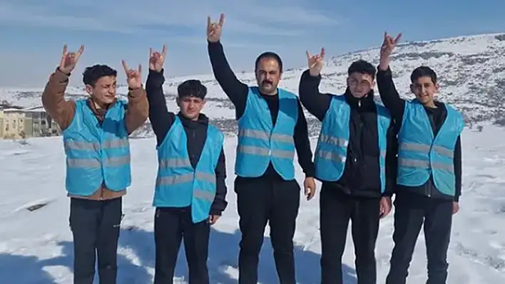 Melikgazi Ülkü Ocakları'ndan beğeni toplayan hareket!