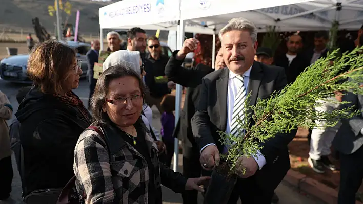 Melikgazi'ye 11 günde bakın kaç ağaç dikilecek?