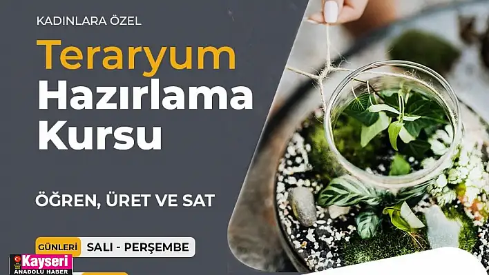 MELMEK'te teraryum hazırlama kursu başladı