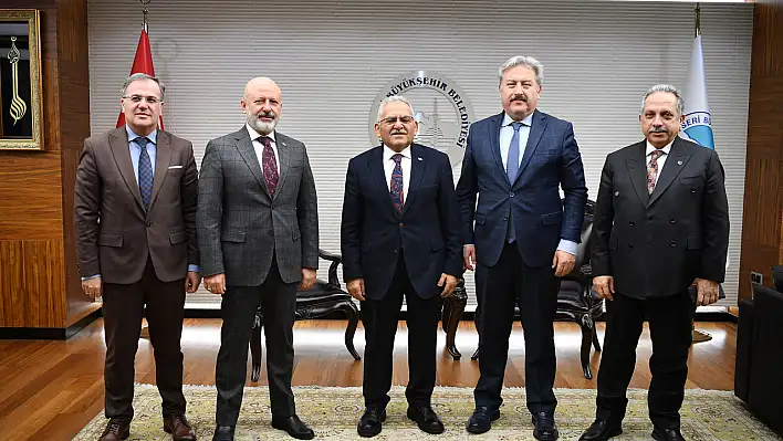 Memduh Büyükkılıç Başkanlarla bir araya geldi