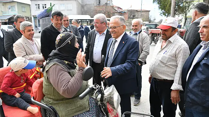 Memduh Büyükkılıç Yemliha sakinleri ile buluştu