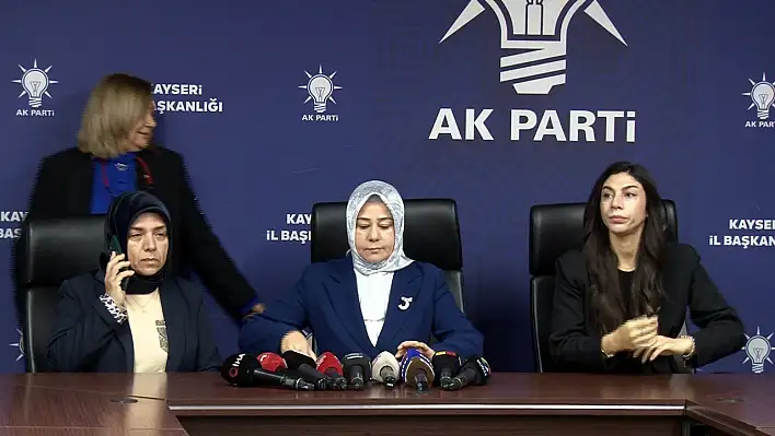 Meral Koşar Kayseri'den seslendi: ''Kadına şiddet insanlık suçudur!''