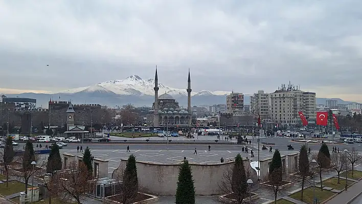 Meteoroloji'den Kayseri için kar açıklaması