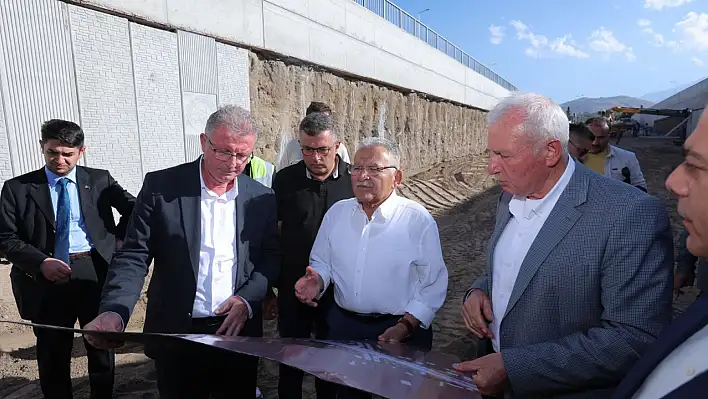 Meteoroloji Katlı Kavşağı'nda incelemeler bulunan Büyükkılıç açılış tarihini yineledi!