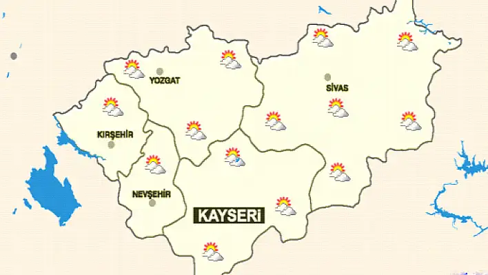 Meteoroloji Pazartesi Günü İçin Kayseri'yi Uyardı!