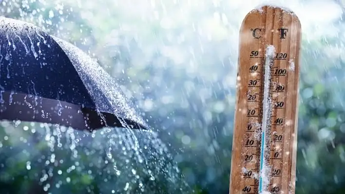 Meteoroloji uyardı: Kayseri'de gün boyu yağmur bekleniyor (5 Nisan)