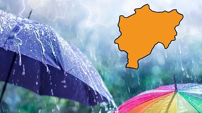 Meteoroloji uyardı: Kayseri'de bugün yağış bekleniyor!