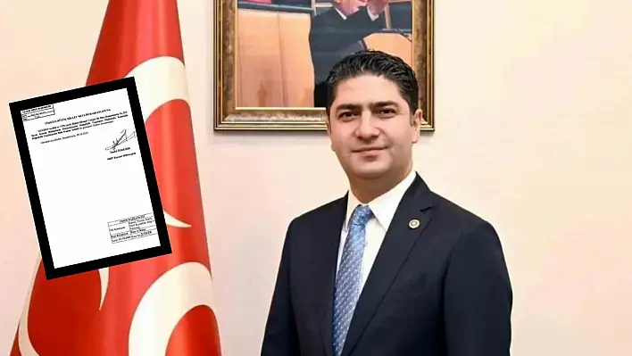 MHP'den dikkat çeken adım: İsmail Özdemir, teklifi Meclis'e sundu