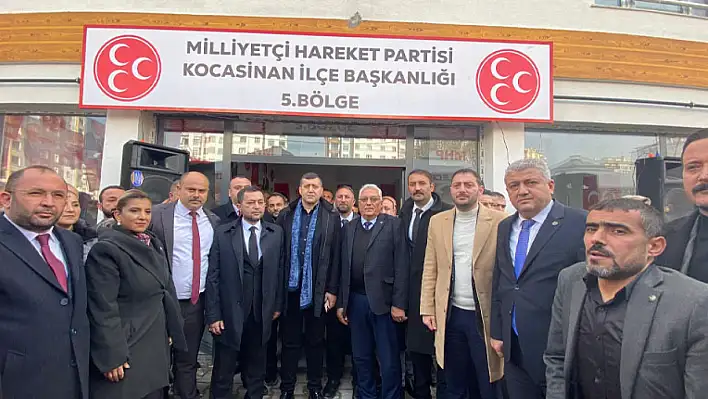 MHP Kayseri'de 5.'si açıldı!