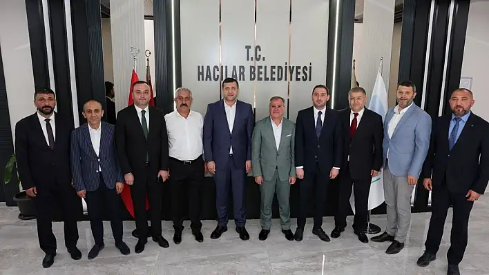 MHP Kayseri heyetinden Başkan Özdoğan'a ziyaret