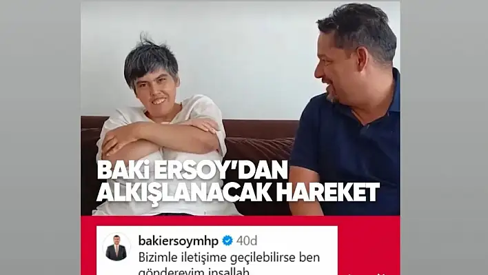 MHP'li Vekil Ersoy sessiz kalmadı: Fadime'nin umre hayalini gerçekleştirecek!