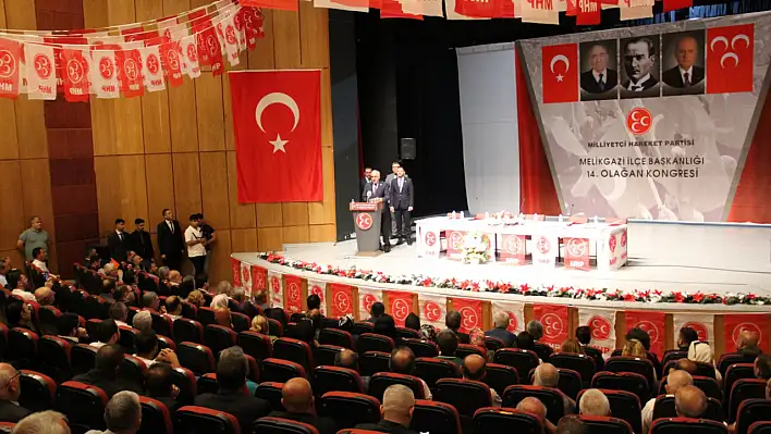 MHP Melikgazi'de yeniden Kalın dönemi!