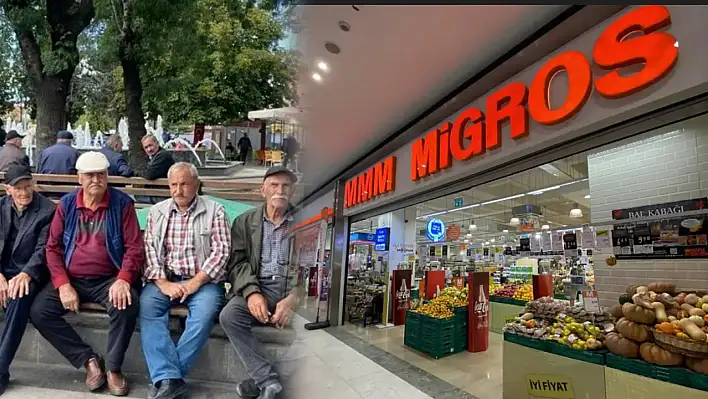 Migros'tan emeklilere özel indirim kampanyası!