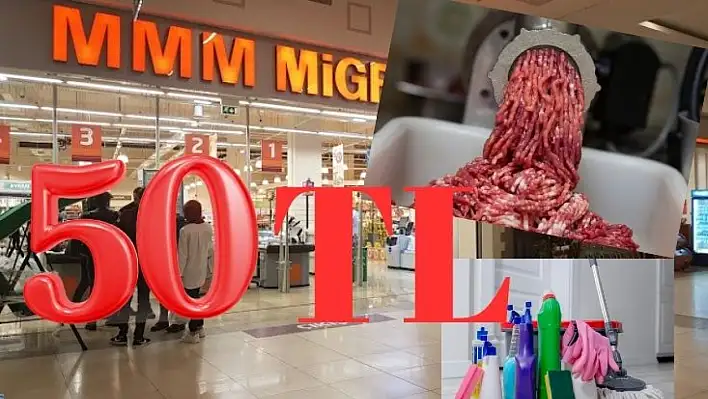 Migros'tan Kayserililere süper fırsat! Bu ürünler sadece 50 TL, kıyma 529,95 TL