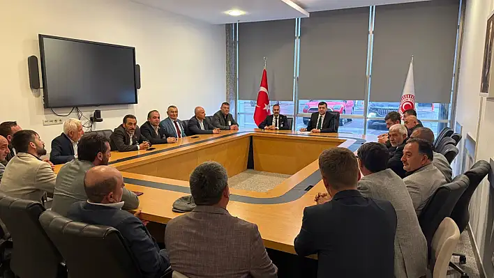 Milletvekili Baki Ersoy, İncesulu muhtarları TBMM'de ağırladı - Taleplerini dinledi!