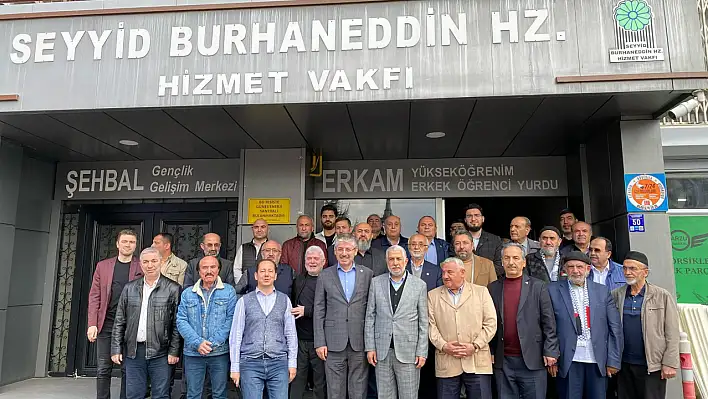 Milletvekili Şaban Çopuroğlu sivil toplum temsilcileriyle bir araya geldi