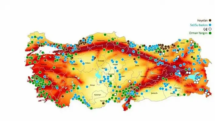 MTA Türkiye'nin Diri Fay Haritasını Güncelledi – Kayseri Bakın Kaçıncı Sırada?