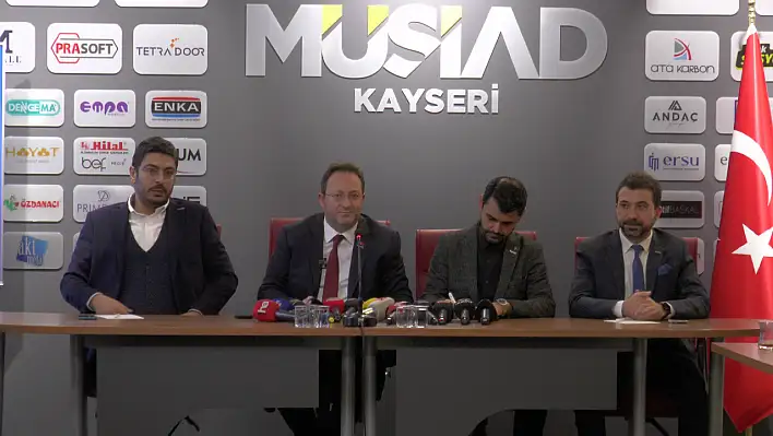 MÜSİAD Kayseri'den Suriye için dikkat çeken talep!