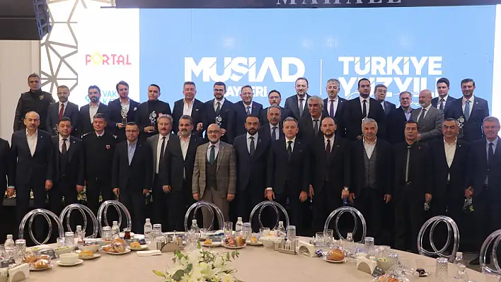 MÜSİAD Ödül Töreni Kayseri'de düzelendi- Mete Gazoz ve Sevilay Öztürk'e ödül...