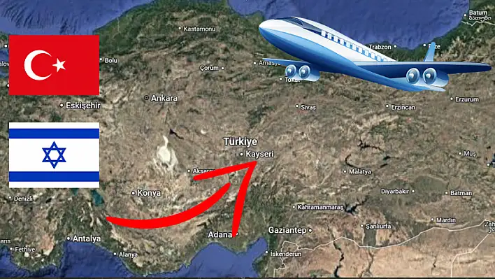 'Netanyahu'nun uçağı Kayseri üzerinden geçecek' iddiasına yanıt!
