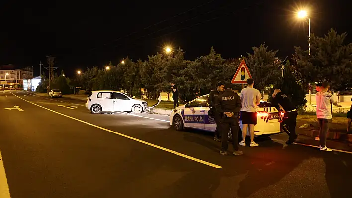 Nevşehir'de bir garip kaza- Alkollü sürücü görenleri şaşırttı!