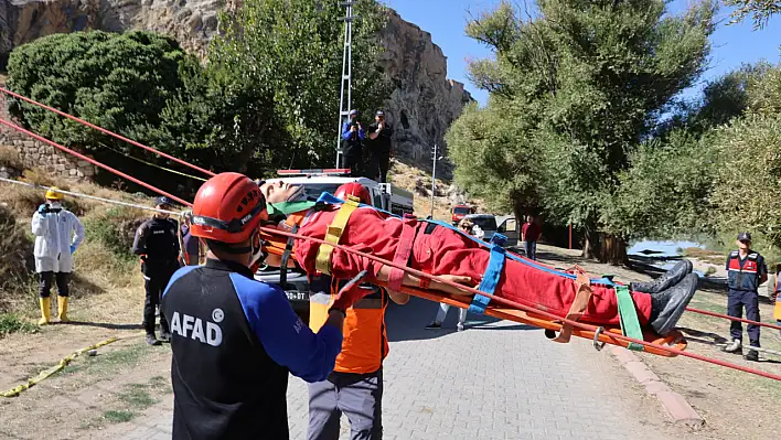 Nevşehir'de de deprem tatbikatı yapıldı!