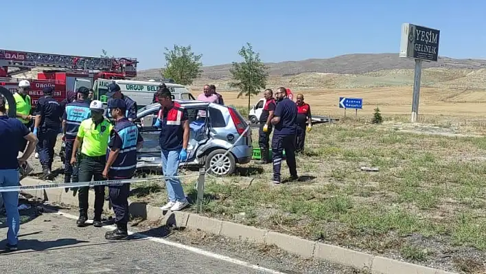 Nevşehir'de trafik kazası: 1 ölü, 4 yaralı