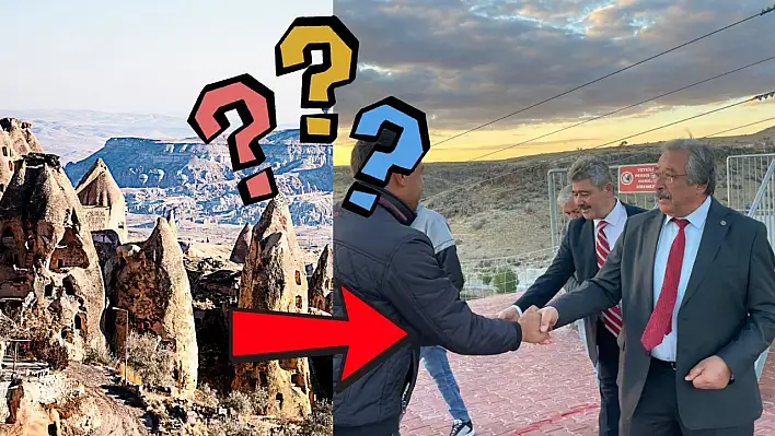 Nevşehir'den İncesu'ya ziyaret: Bakın ne için geldiler?