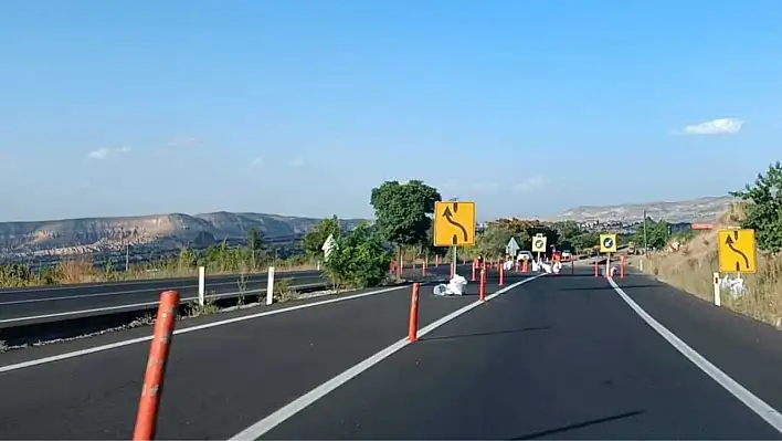 Nevşehir Kayseri yolunda çile sona eriyor!