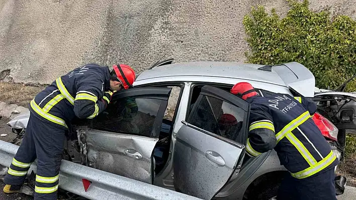 Niğde - Adana Otoyolu'nda kaza: 1 yaralı