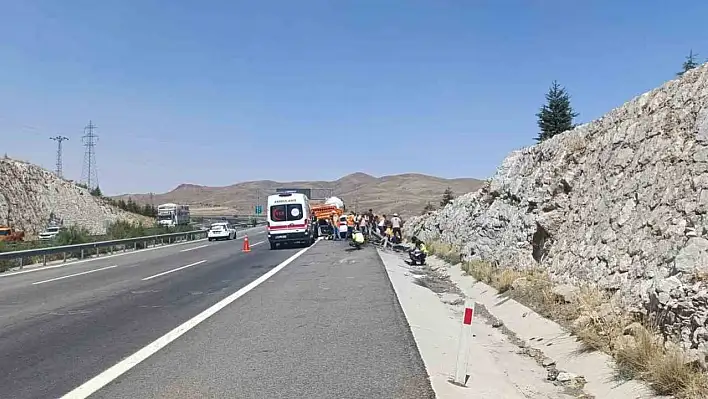 Niğde-Adana Otoyolu'nda kaza!
