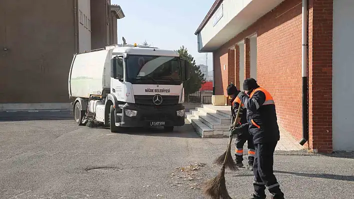 Niğde Belediyesi'nden temizlik seferberliği