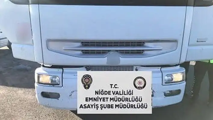 Niğde'de 3 hırsız tutuklandı