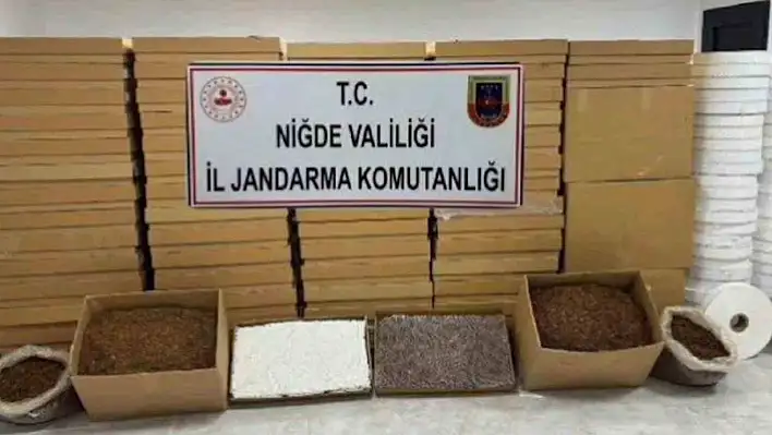 Niğde'de 50 milyon TL'lik operasyon!