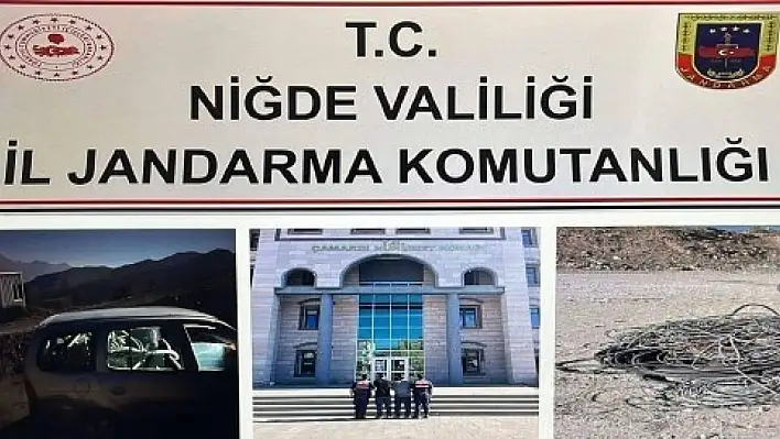 Niğde'de aranan şahıslar yakalandı!
