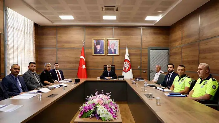 Niğde'de asayiş masaya yatırıldı