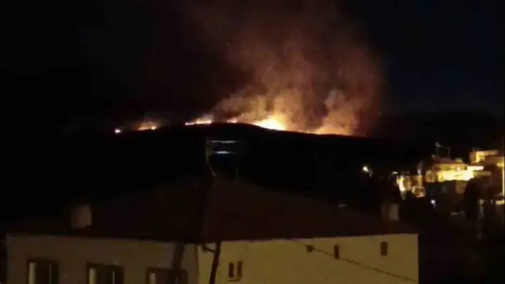 Niğde'de çobanların yaktığı ateş kontrolden çıktı!