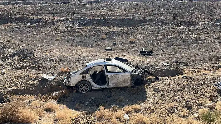 Niğde'de araç şarampole yuvarlandı: 2 ölü, 1 ağır yaralı