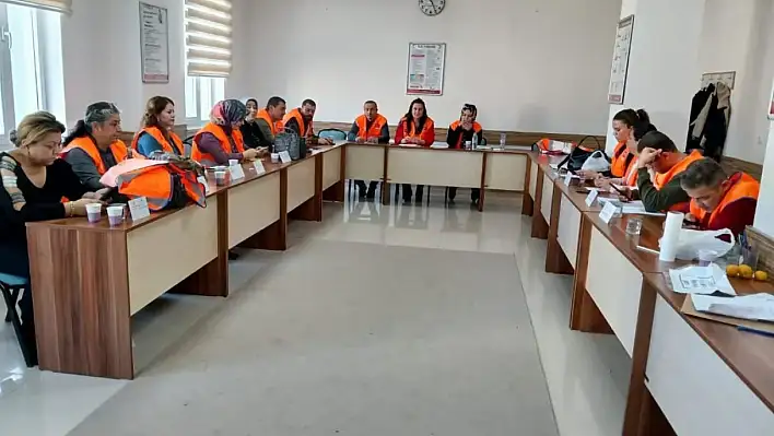 Niğde'de Hastane Afet ve Acil Durum Planı eğitimi