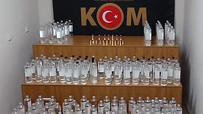 Niğde'de 161 litre etil alkol ele geçirildi!