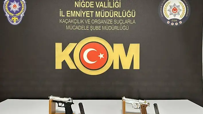 Niğde'de operasyon: 5 şüpheli, 1'i tutuklandı