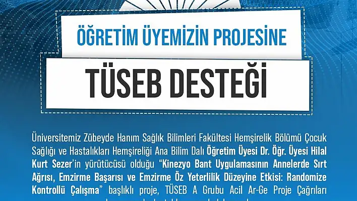 Niğde'ye TÜSEB Desteği